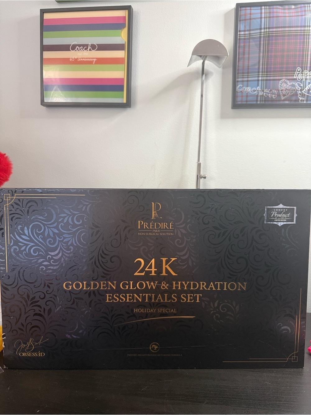 24K Golden Glow & Hydration Essentials Set - Black